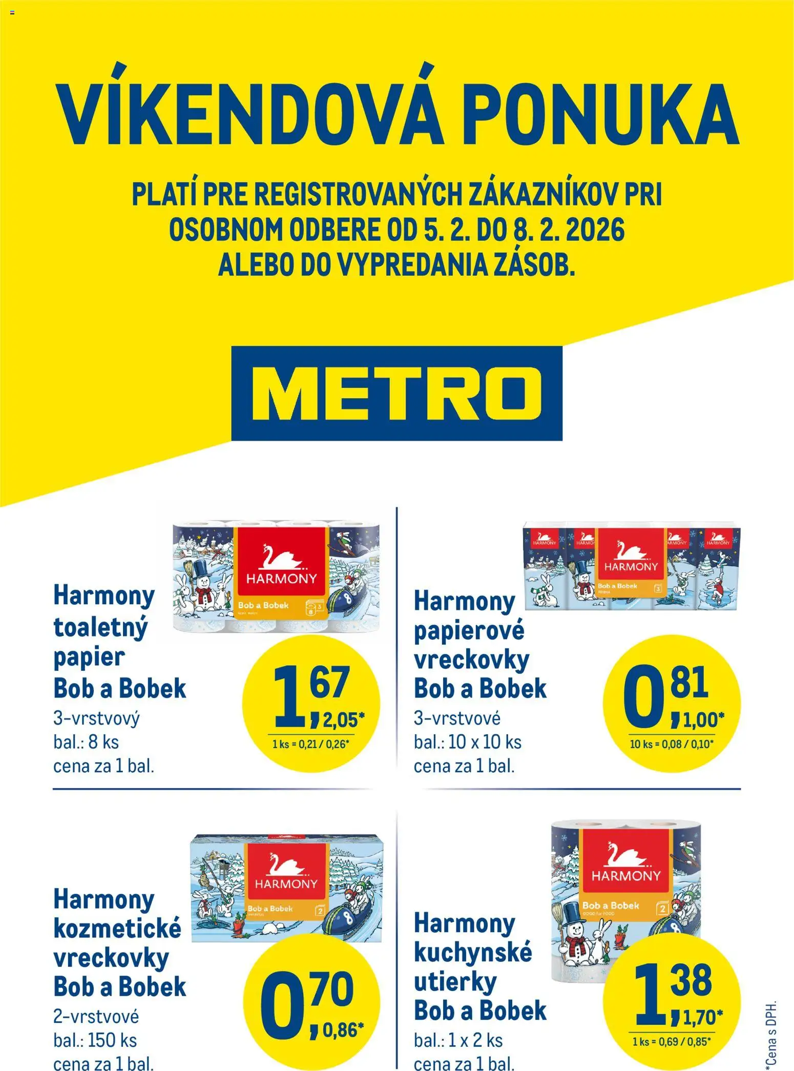 Náhľad Metro letáku platného od 22.01.2026