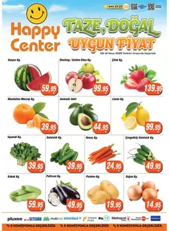 Happy Center Happy Center - Manav 08.04.2026 - Broşürünün önizlemesi