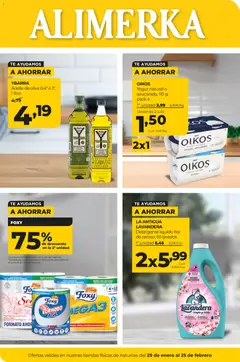 Vista previa del folleto de la tienda Alimerka válido desde el 29/01/2026 