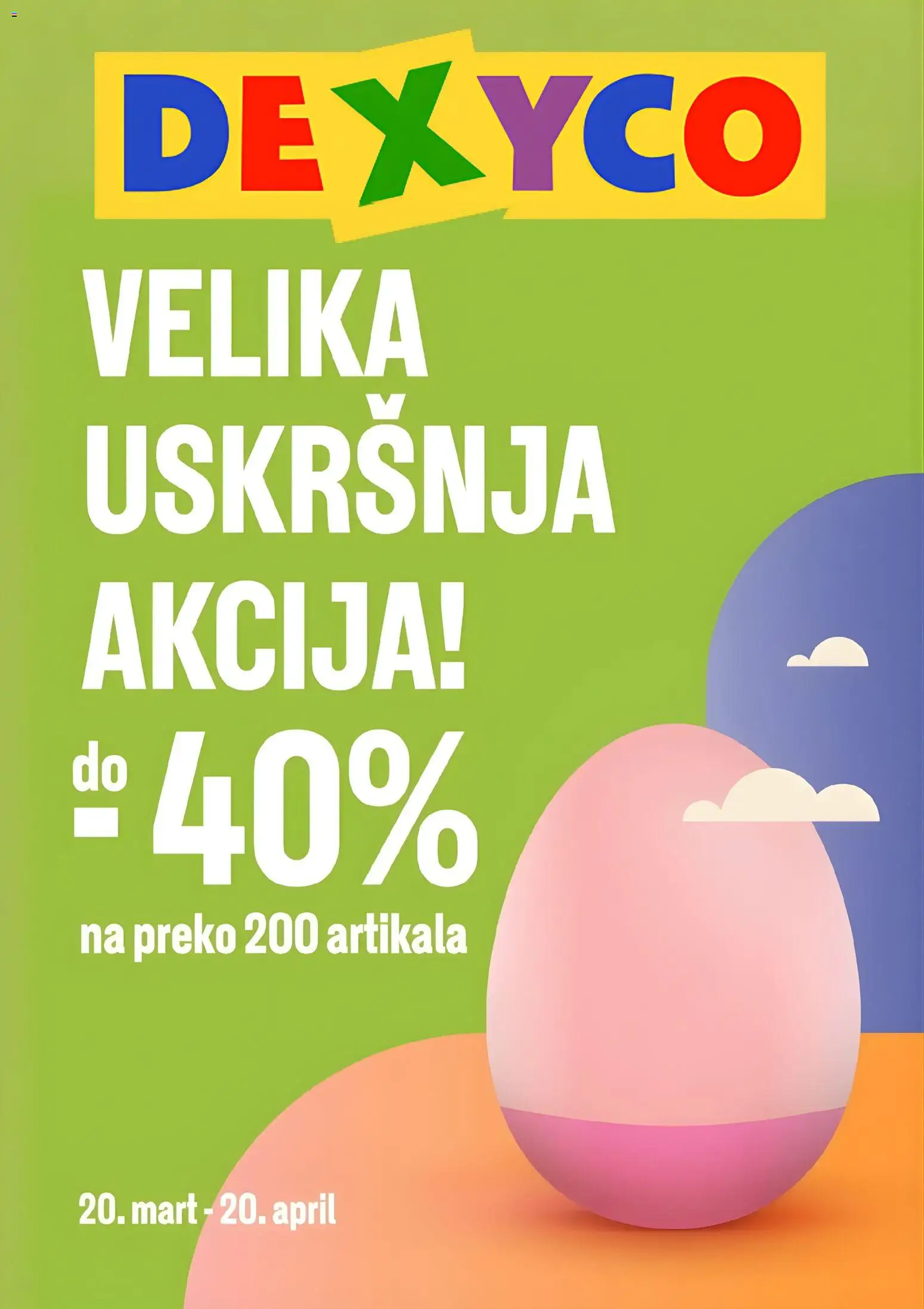 Pregled Dexy co kataloga - važi od 20.03.2026