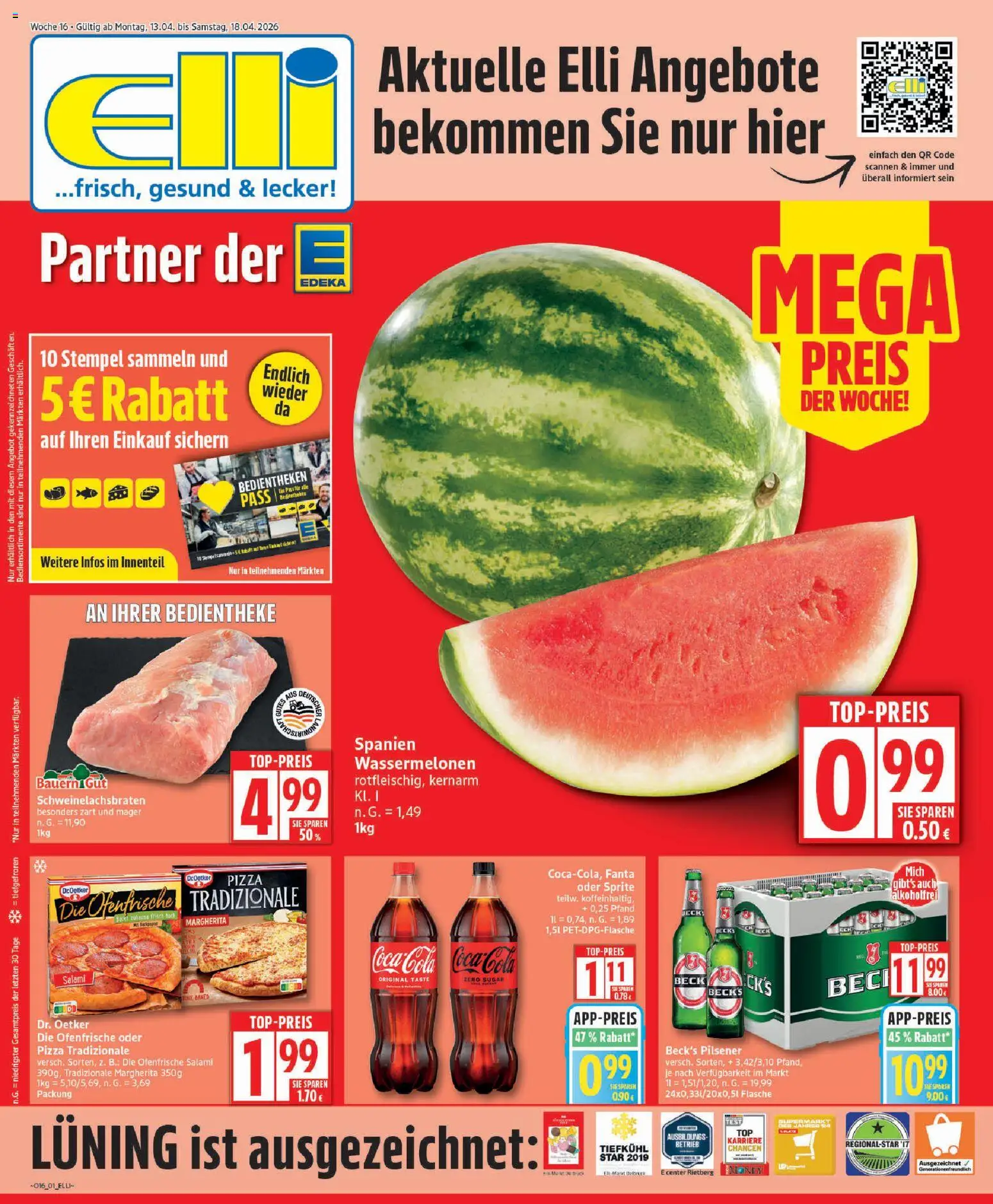 Vorschau von dem Prospekt des Geschäftes Elli Markt, gültig ab dem 13.04.2026