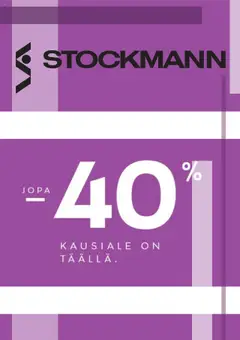 Kaupan Stockmann Tarjoukset esikatselu, voimassa 11/08/2025