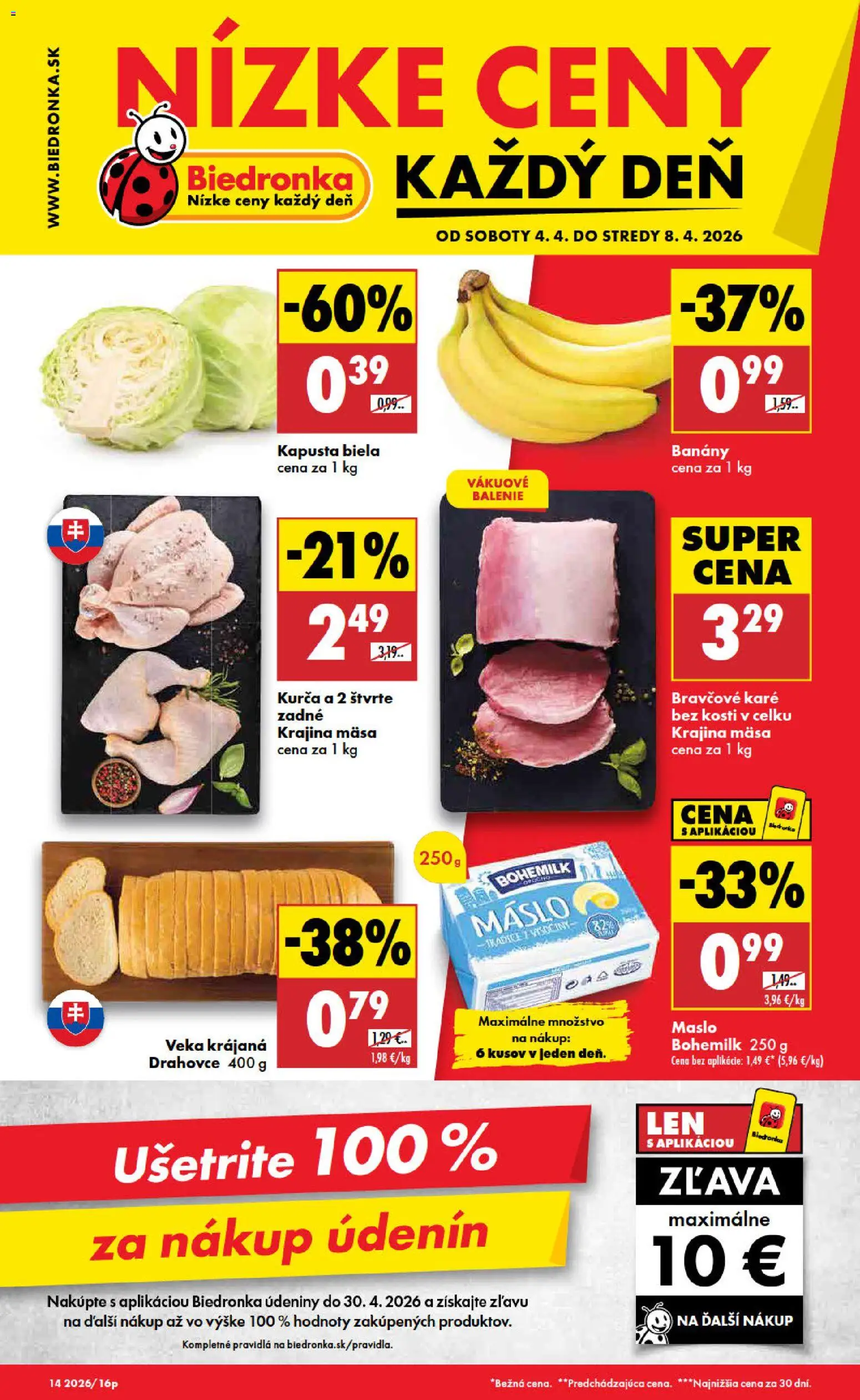 Náhľad Biedronka letáku platného od 04.04.2026