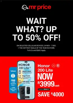 Preview of Mr Price flyer valid from 24/11/2025