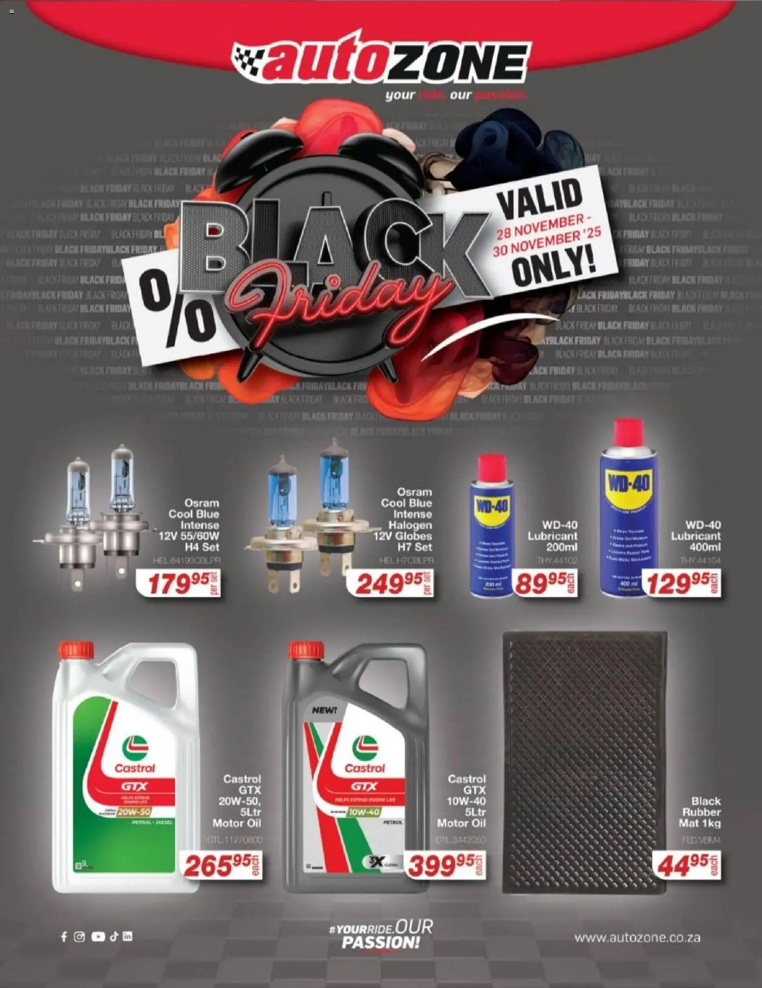 Preview of AutoZone flyer valid from 28/11/2025