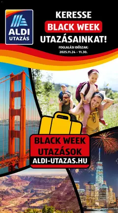 Aldi - Black Friday megtekintése, amely érvényes 2025.11.24.-től