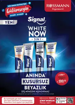 Rossmann Ağız Bakım Festivali Kataloğu 30.10.2025 - Broşürünün önizlemesi