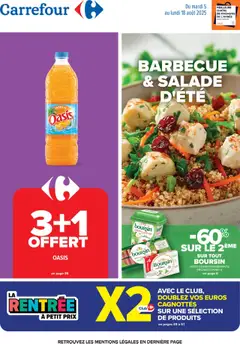 Prévisualisation de Catalogue barbecue & salade d'été du magasin Carrefour formulaire valide 05/08/2025
