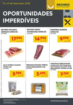 Pré-visualização do folheto da loja Recheio válida a partir de 15/09/2025