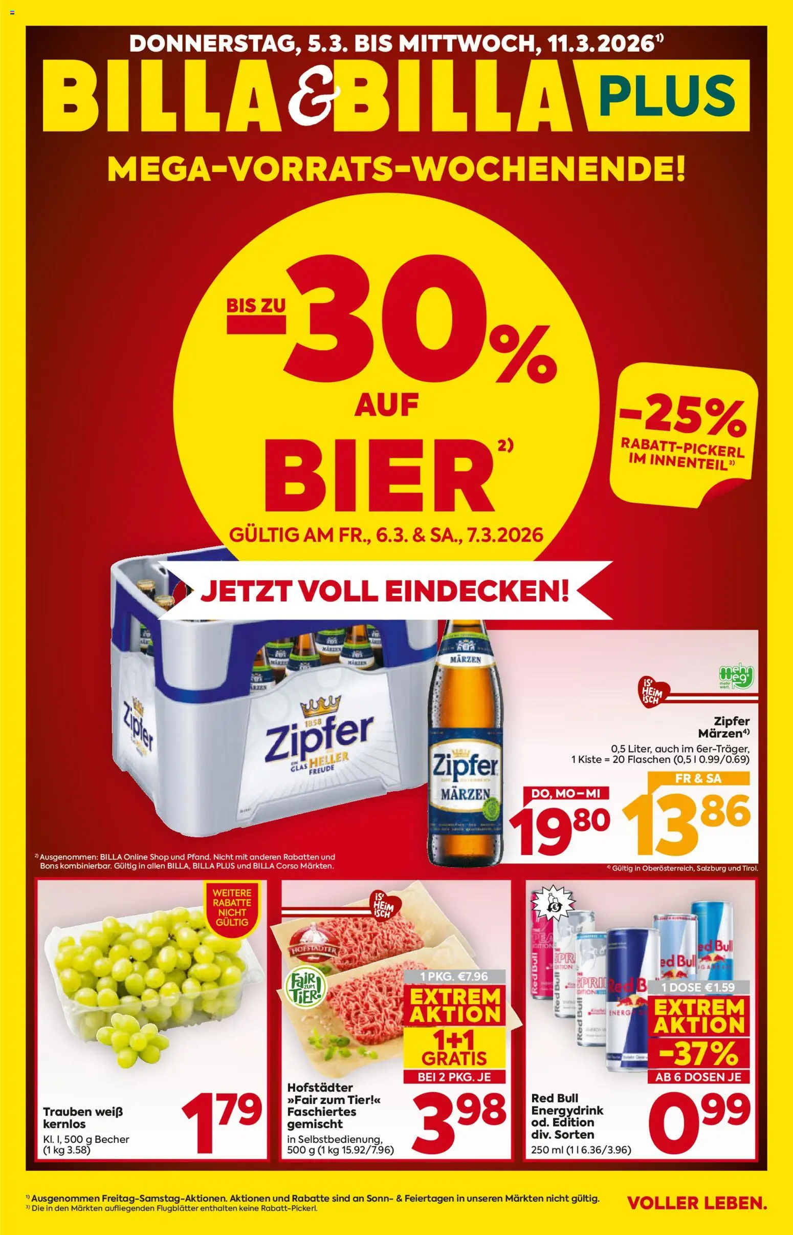 Vorschau der Angebote: Billa Billa Flugblatt - Tirol gültig ab 05.03.2026