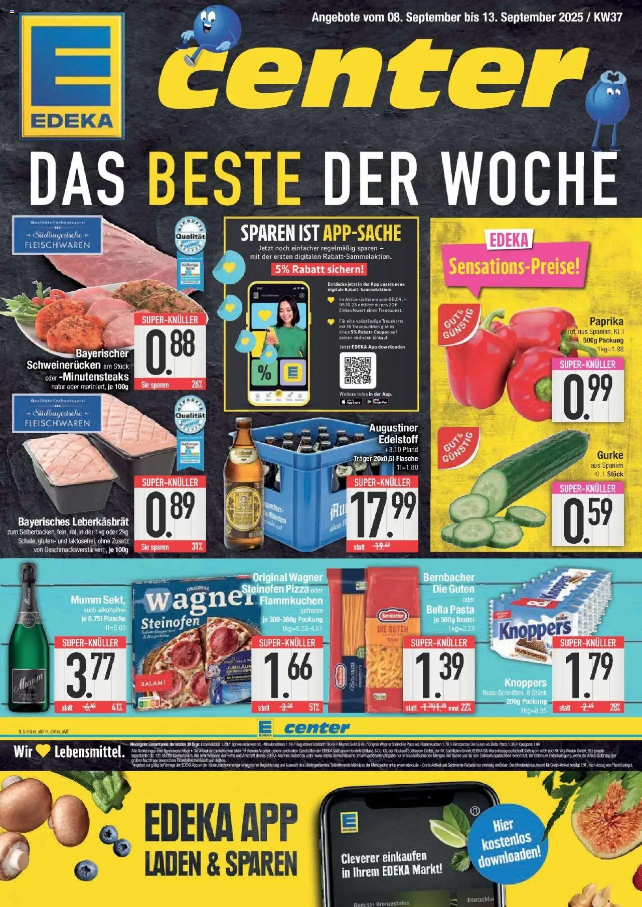 EDEKA Prospekt ab 07.09.2025 - Prospekt Bad Reichenhall Online