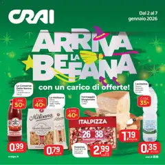 Anteprima dell'opuscolo Attuale volantino dal negozio CRAI valido da 02/01/2026