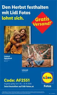 Vorschau der Angebote: Lidl Fotos gültig ab 01.10.2025