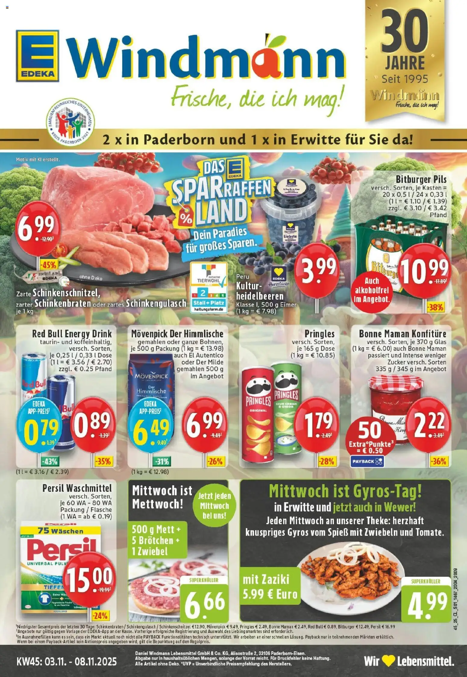 Vorschau von dem Prospekt des Geschäftes Edeka, gültig ab dem 02.11.2025