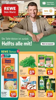 Vorschau von dem Prospekt des Geschäftes Rewe, gültig ab dem 22.02.2026