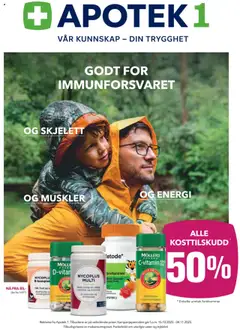 Forhåndsvis Kundeavis fra butikk Apotek 1 gyldig fra 15/10/2025