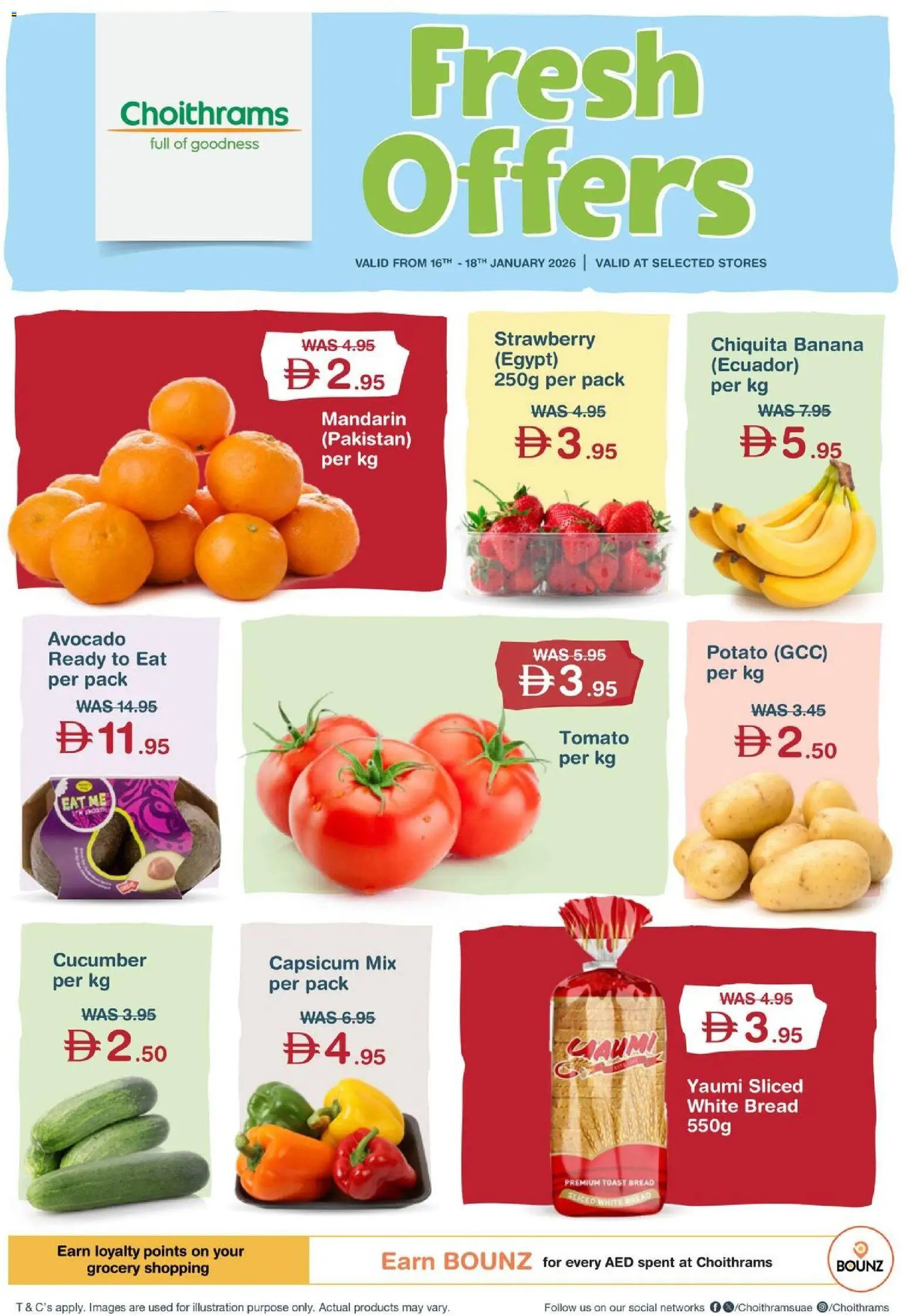 Preview of the catalogue Offers of store Choithrams valid from 16 Jan, 2026