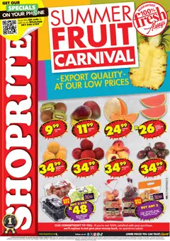 Preview of Shoprite flyer valid from 26/01/2026