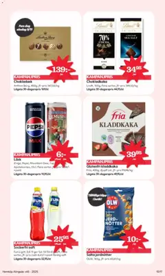 Förhandsgranska reklamblad Aktuella reklamblad Hemköp från butik Hemköp gäller från 03/11/2025 | Sida : 15