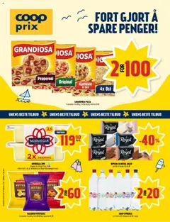 Forhåndsvis Kundeavis fra butikk Coop Prix gyldig fra 21/07/2025