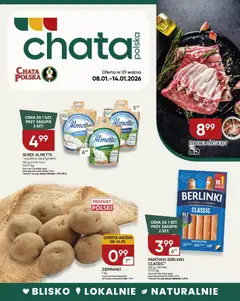 Pogląd gazetki "Gazetka" ze sklepu Chata Polska ważnej od 08.01.2026