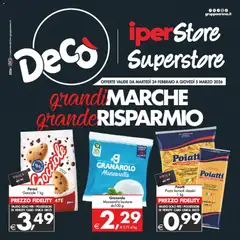 Anteprima dell'opuscolo Decò volantino iperStore, Superstore Sicilia dal negozio Decò valido da 24/02/2026