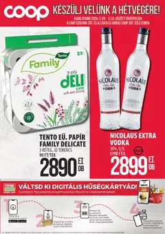 COOP Szolnok - Akciós újság COOP Szolnok megtekintése, amely érvényes 2025.11.20.-től