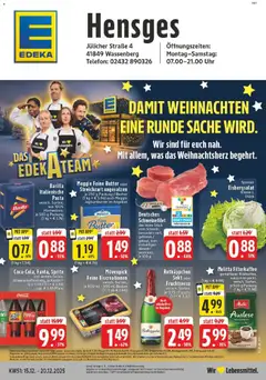 Vorschau von dem Prospekt des Geschäftes Edeka, gültig ab dem 15.12.2025