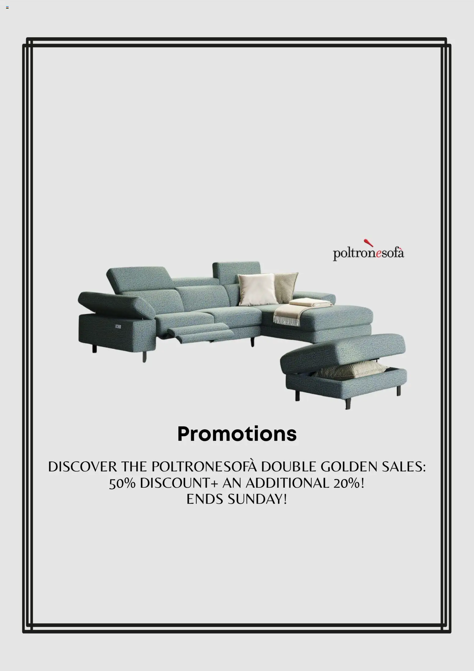 Προεπισκόπηση φυλλαδίου Catalogue από το κατάστημα Poltrone Sofà σε ισχύ από 10/02/2026