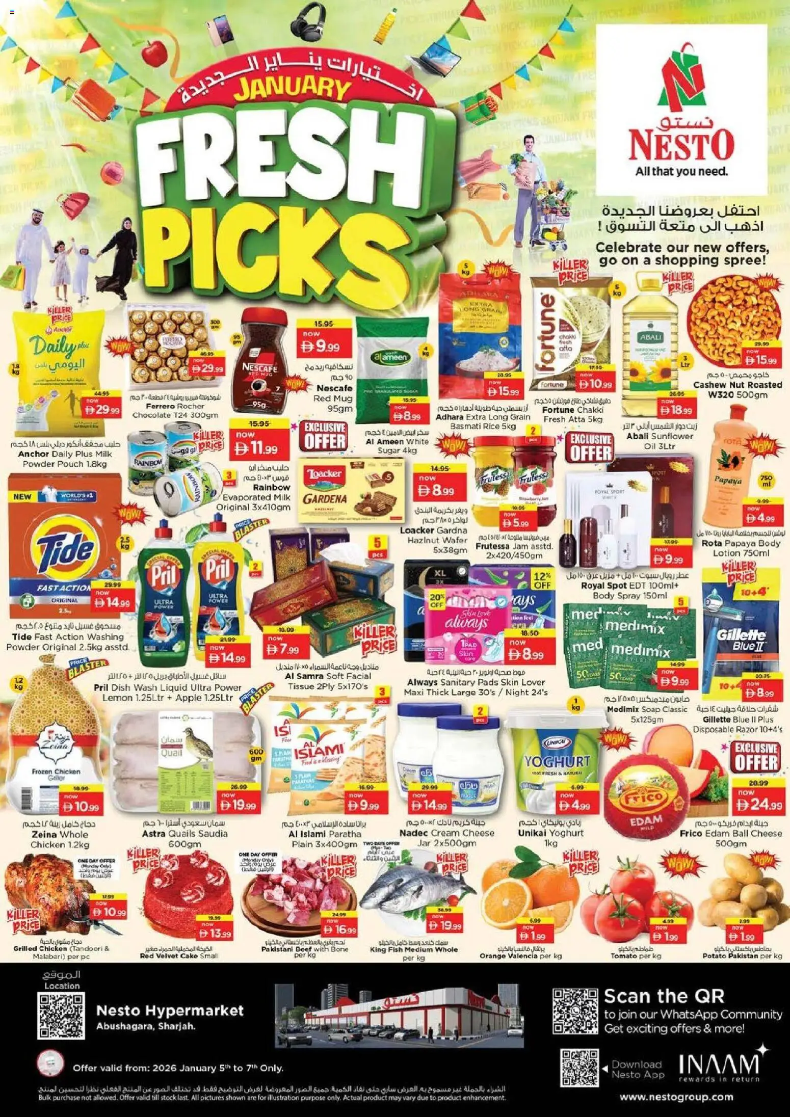 Preview of the catalogue Fresh picks of store Nesto valid from 5 Jan, 2026