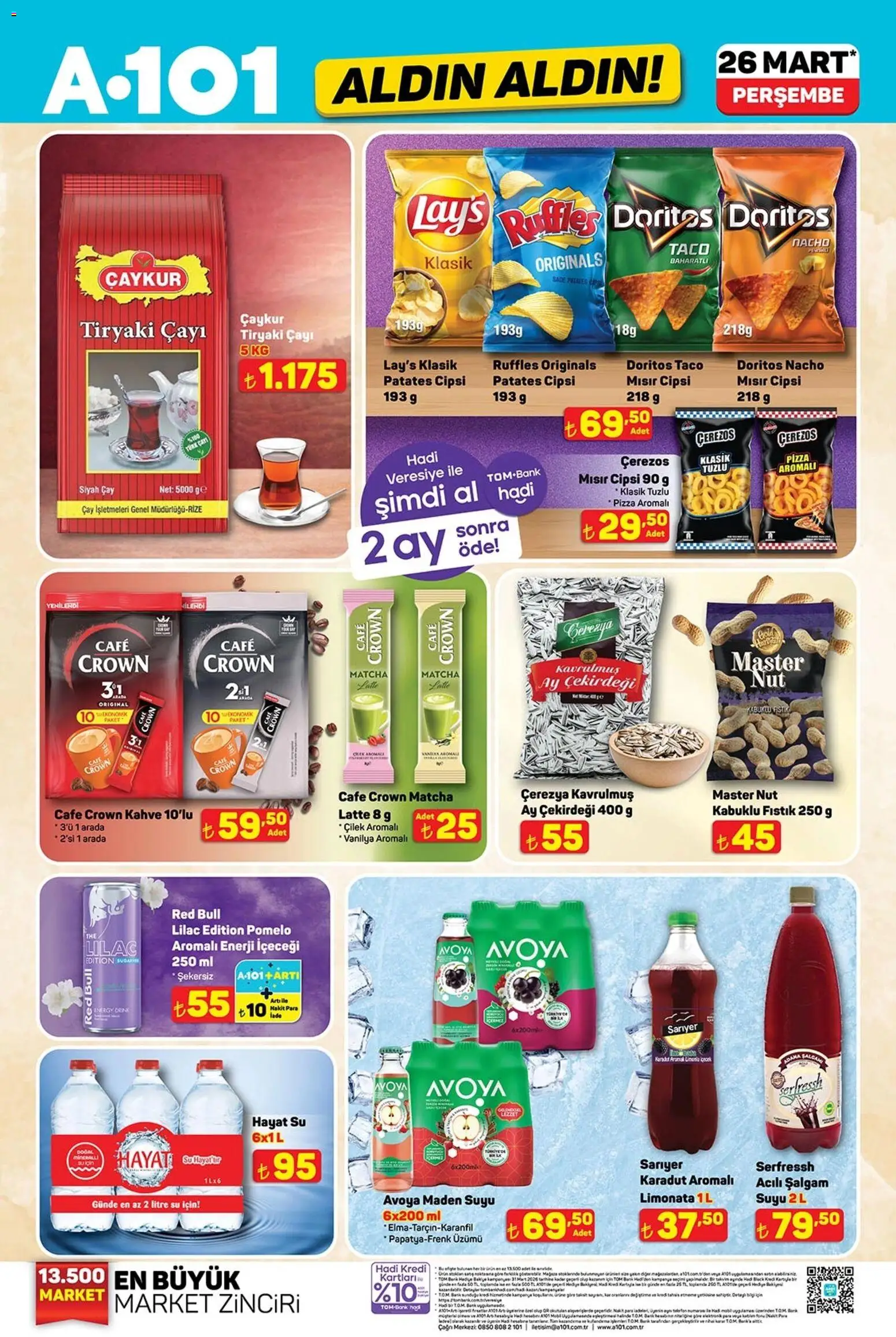 A101 A101 - Katalog Aldın Aldın 26.03.2026 - Broşürünün önizlemesi