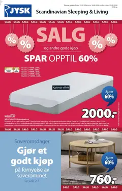 Forhåndsvis Kundeavis fra butikk JYSK gyldig fra 12/01/2026