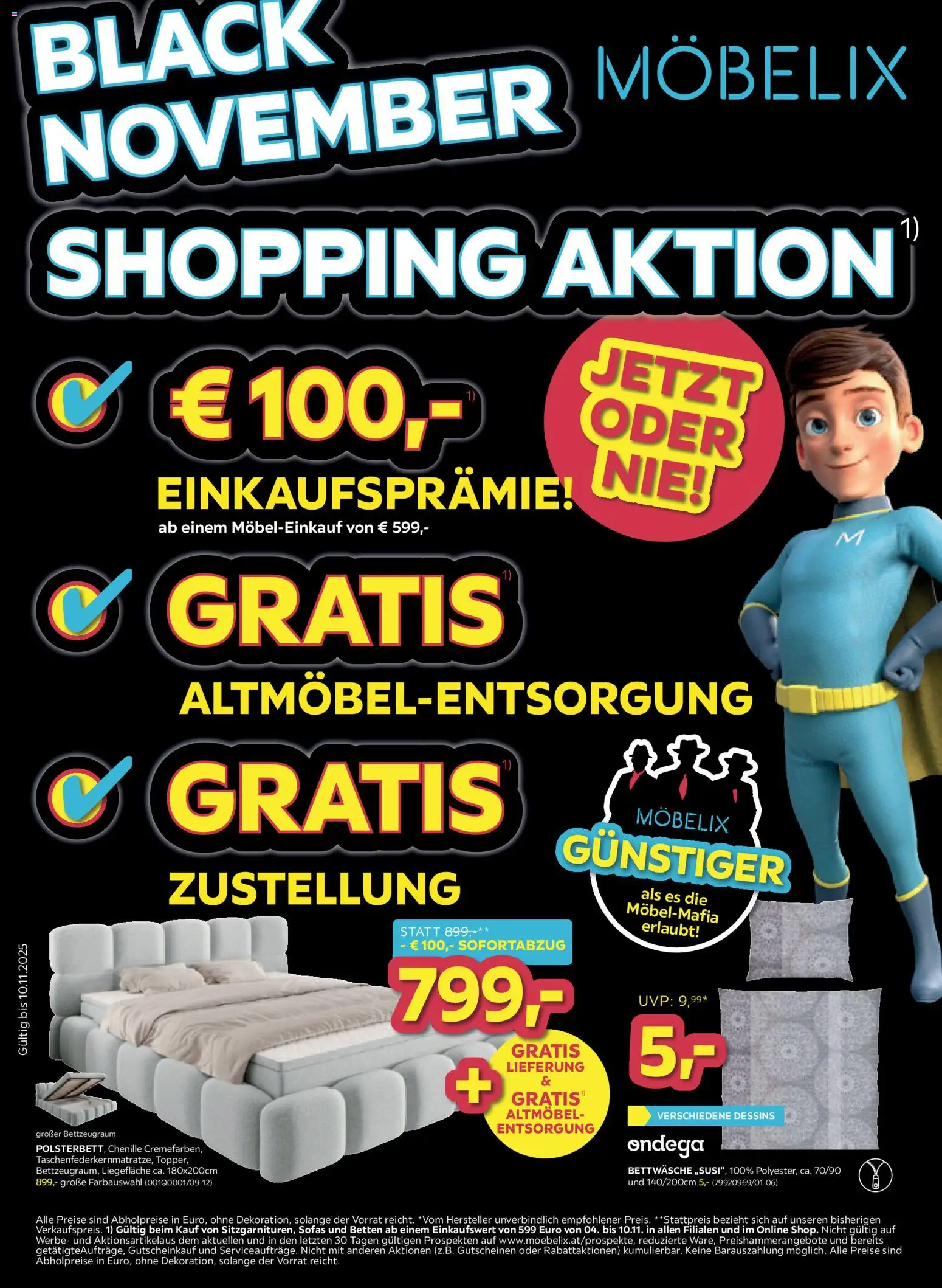 Vorschau der Angebote: Möbelix Black Friday gültig ab 04.11.2025