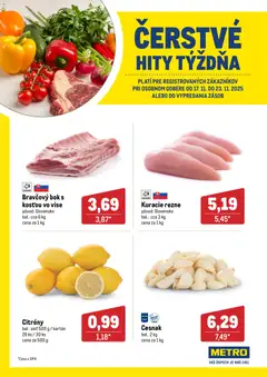 Náhľad Metro letáku platného od 17.11.2025