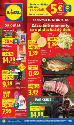 Náhľad Lidl letáku platného od 11.12.2025