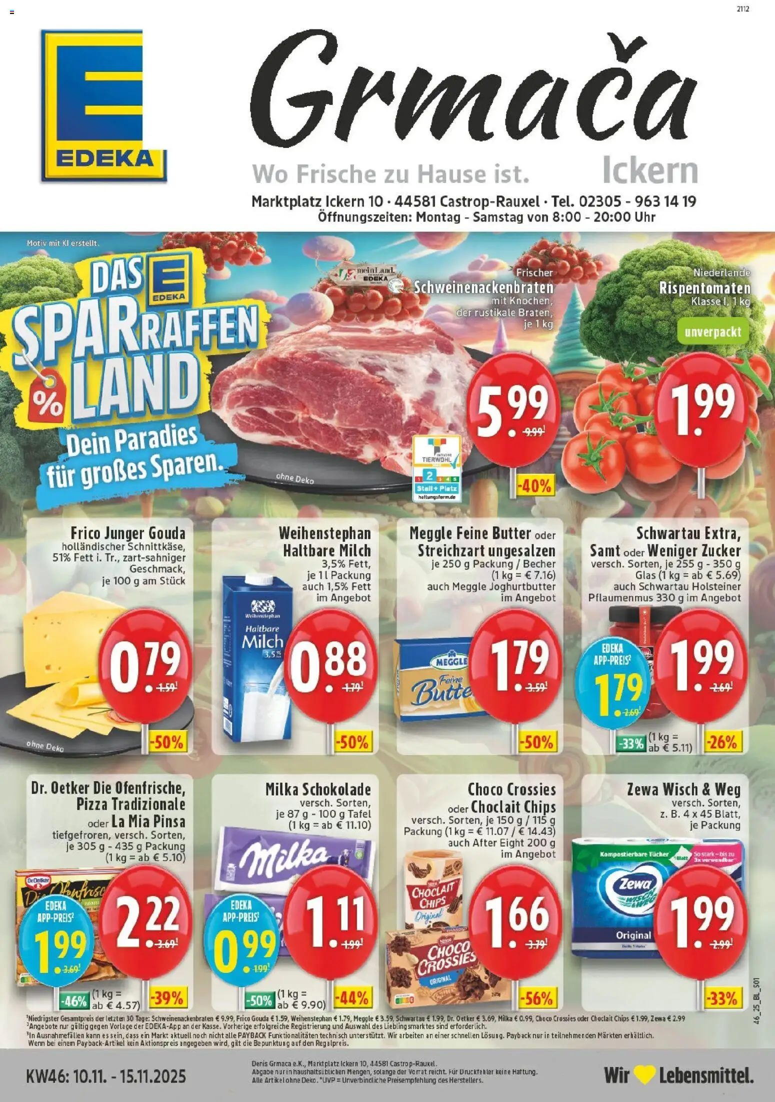 Vorschau von dem Prospekt des Geschäftes Edeka, gültig ab dem 10.11.2025