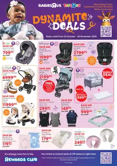 Preview of Babies R Us flyer valid from 23/10/2025