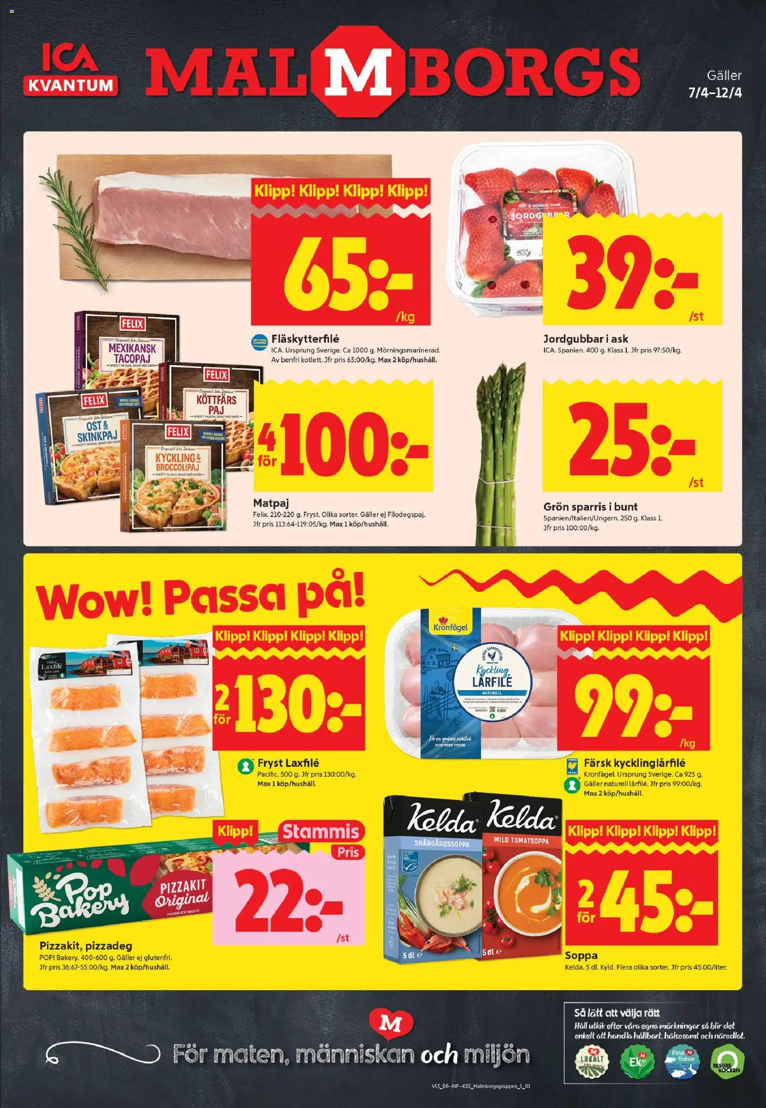 Förhandsgranska reklamblad Malmö från butik ICA Kvantum gäller från 06/04/2026