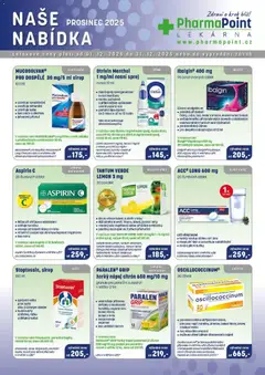 Náhled nabídky: Pharmapoint Leták platný od 01.12.2025