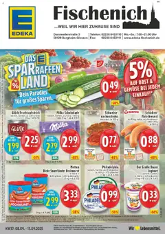 Vorschau von dem Prospekt des Geschäftes Edeka, gültig ab dem 07.09.2025