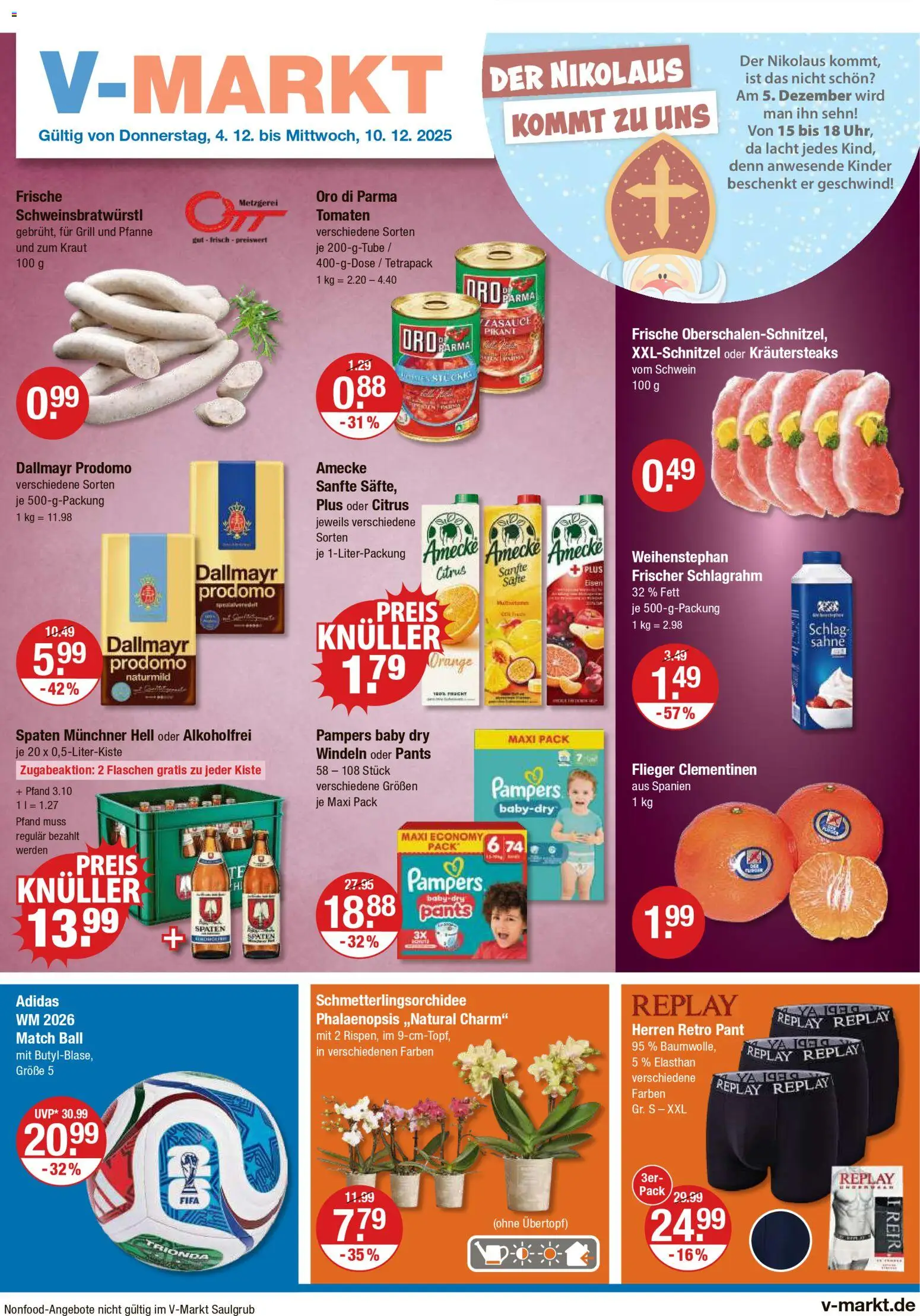 Vorschau von dem Prospekt des Geschäftes V-Markt, gültig ab dem 04.12.2025