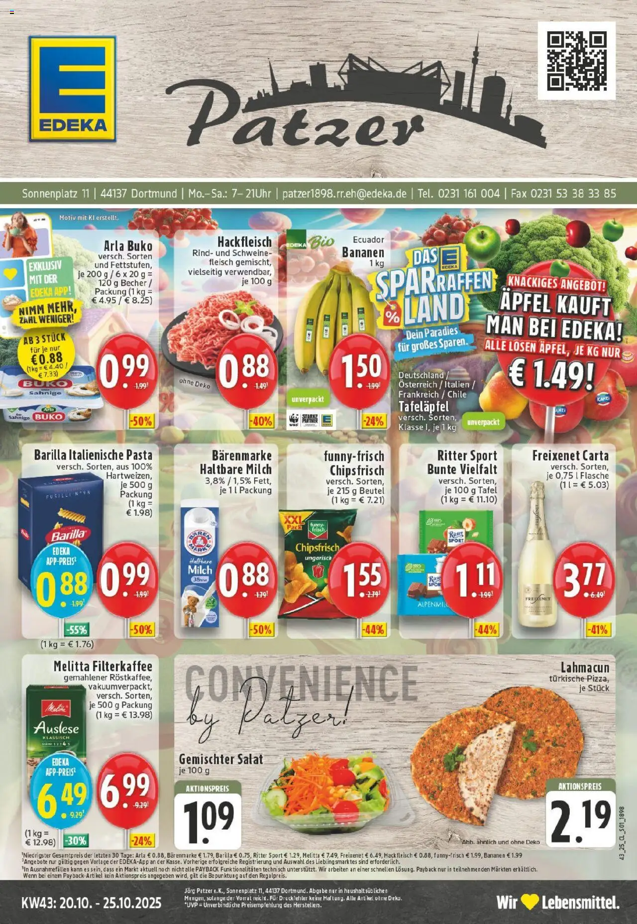 EDEKA Prospekt ab 20.10.2025 - Prospekt Dortmund Online