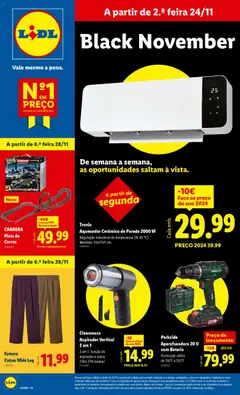 Pré-visualização do folheto da loja Lidl válida a partir de 24/11/2025