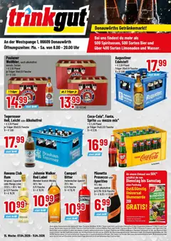 Vorschau von dem Prospekt des Geschäftes Trinkgut, gültig ab dem 05.04.2026