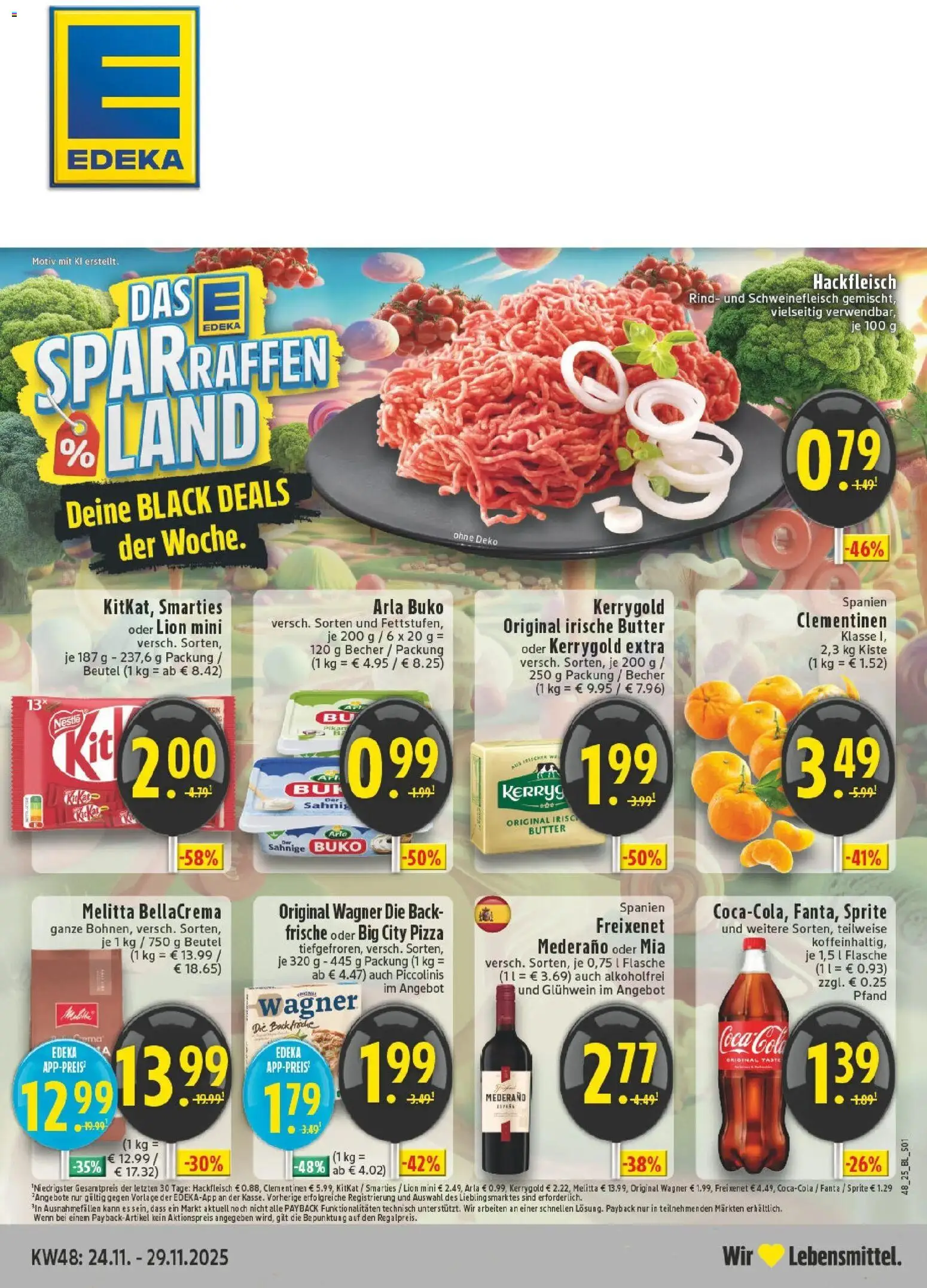 Vorschau von dem Prospekt des Geschäftes Edeka, gültig ab dem 23.11.2025