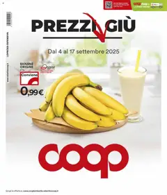 Anteprima dell'opuscolo Attuale volantino dal negozio COOP valido da 04/09/2025