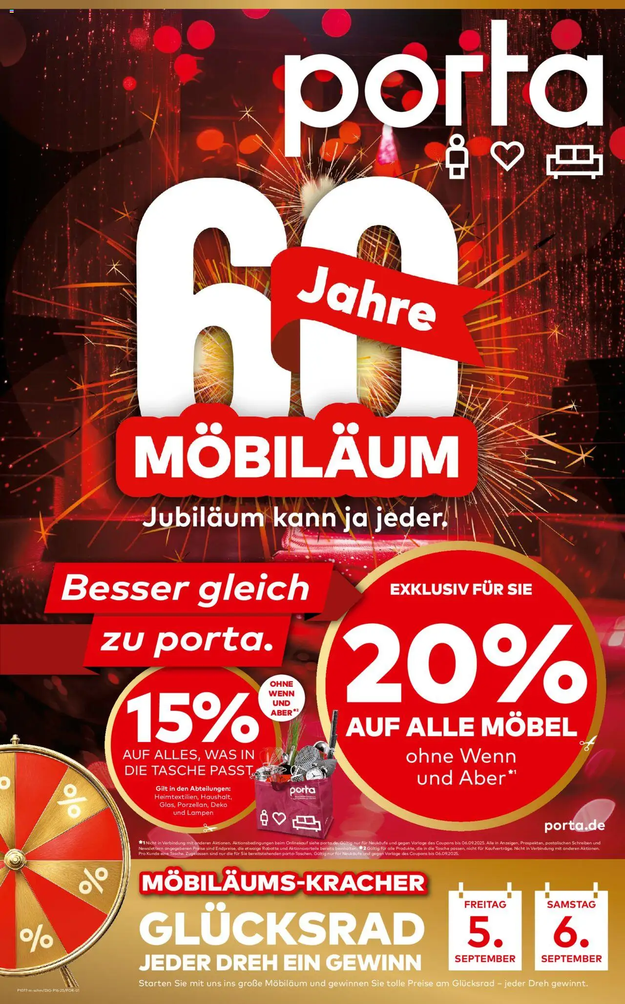 Porta! Prospekt Hannover-Altwarmbüchen (vom 31.08.2025 - 07.09.2025)