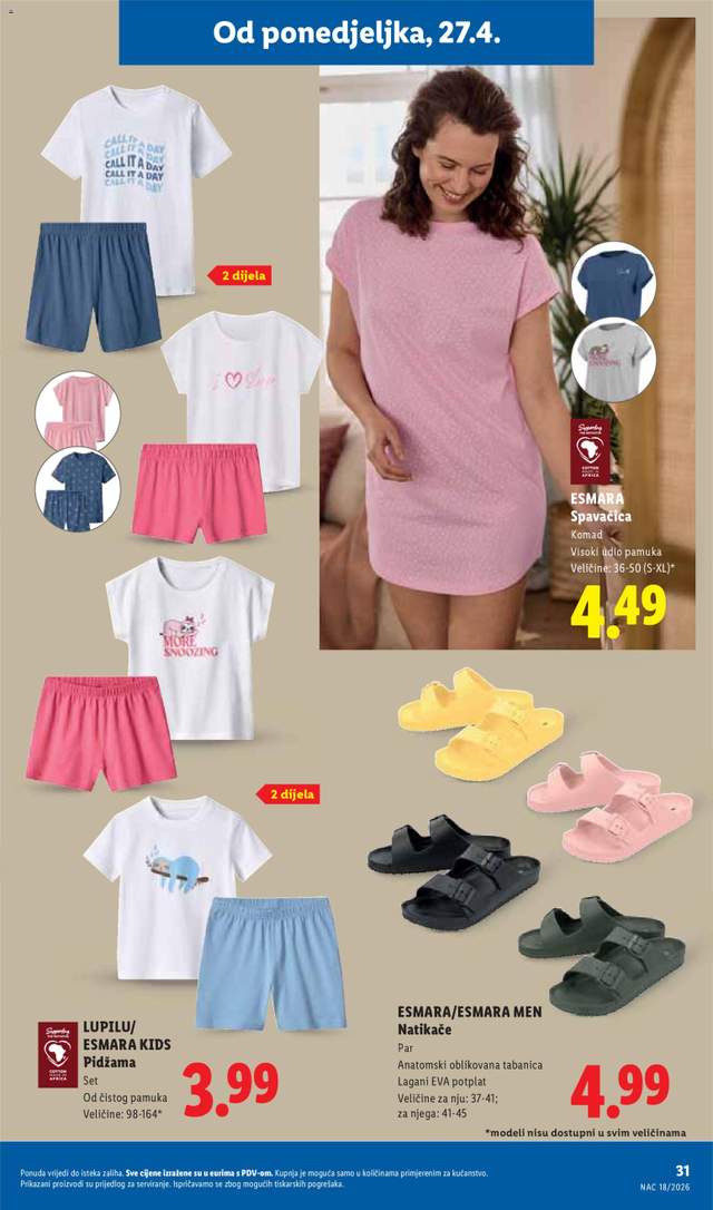 Novi Lidl katalog od 27.04.