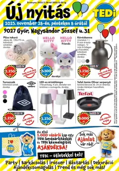 TEDi - Akciós újság TEDi megtekintése, amely érvényes 2025.11.28.-től