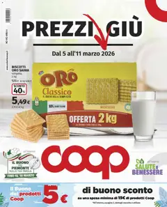 Anteprima dell'opuscolo COOP volantino Tortona dal negozio COOP valido da 05/03/2026